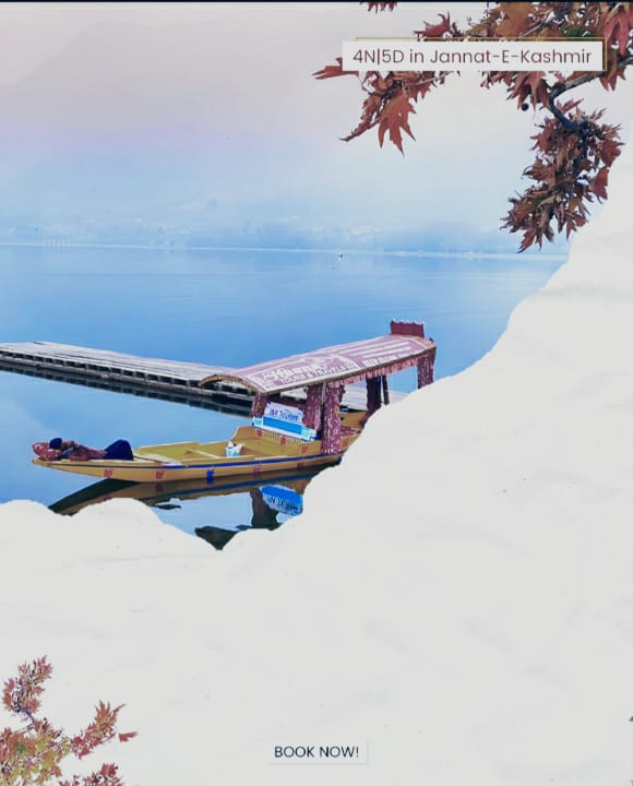 Jannat-e-Kashmir 5 Days Tour Package